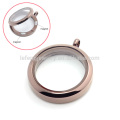 2015 fashion 20mm/25mm/30mm round plain stainless steel photo glass memory floating charm locket